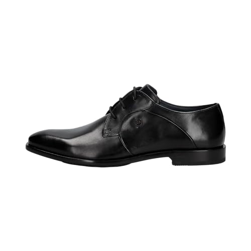 bugatti Herren Businessschuhe, Männer Business Schnürer, Wechselfußbett,Schnuerschuhe,Schnuerer,straßenschuhe,schwarz (1000),45 EU / 10 UK von bugatti
