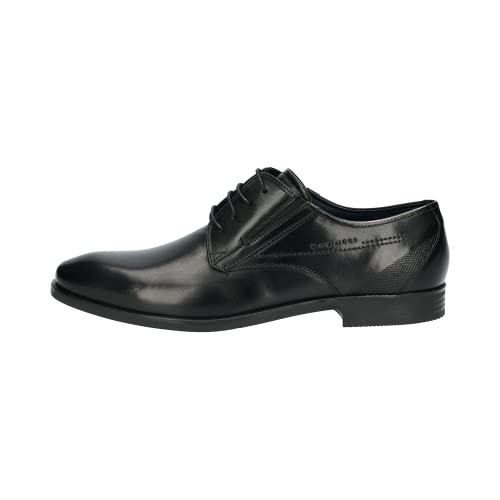 bugatti Herren Businessschuhe, Männer Business Schnürer,Freizeit,Schnuerschuhe,Schnuerer,straßenschuhe,Strassenschuhe,schwarz (1000),48 EU / 12.5 UK von bugatti