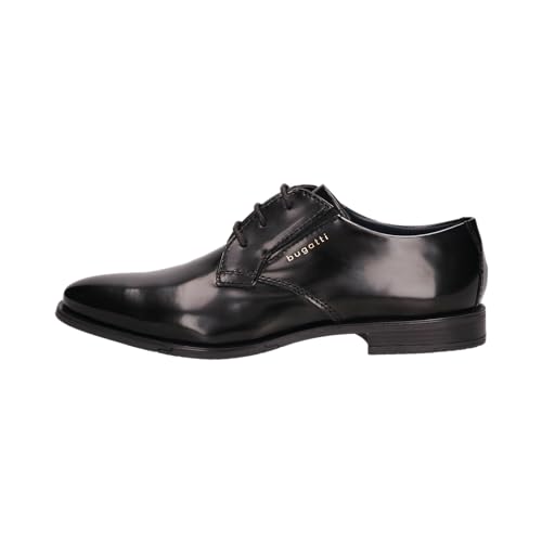 bugatti Herren Businessschuhe, Männer Business Schnürer,Strassenschuhe,Schnuerung,lace-up Shoes,Low-tie,schnürschuhe,schwarz (1000),44 EU / 9 UK von bugatti