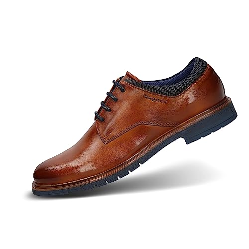 bugatti Herren Ciriaco Lace Shoe, Cognac, 41 EU von bugatti