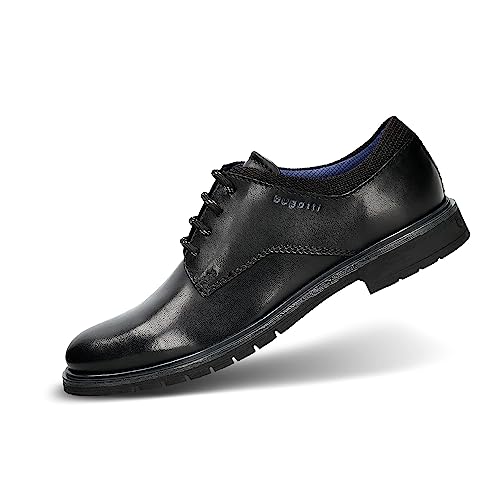 bugatti Herren Ciriaco Lace Shoe, schwarz, 46 EU von bugatti