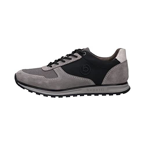 bugatti Herren Cirino Sneaker, Light Grey/Light Grey, 41 EU von bugatti