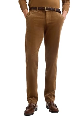bugatti Herren Cordhose 4220-86353D Modern Fit Soft Touch Finish aus weichem Baumwolle-Lyocell-Elasthan-Mix von bugatti