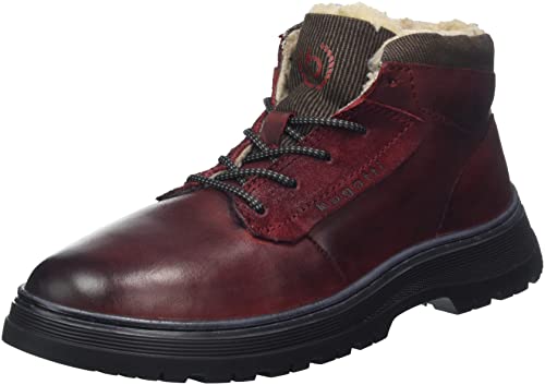 bugatti Herren Dacupso Exko Mode-Stiefel, Dark red, 41 EU von bugatti