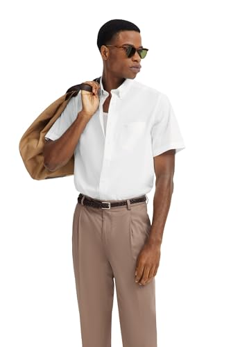 bugatti Herren Hemd Button-Down Kurzarm Modern Fit von bugatti