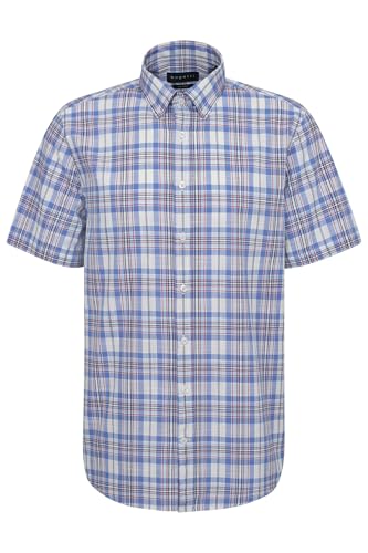 bugatti Herren Hemd Button-Down Kurzarm Modern Fit von bugatti