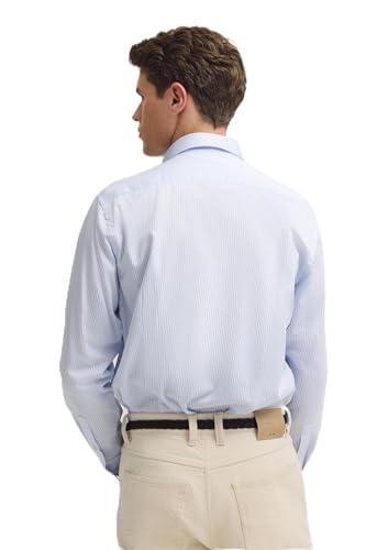 bugatti Herren Hemd Button-Down Langarm Modern Fit von bugatti
