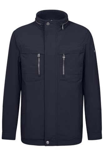 bugatti Herren Jacke wasserabweisend einrollbare Kapuze Regular Fit von bugatti