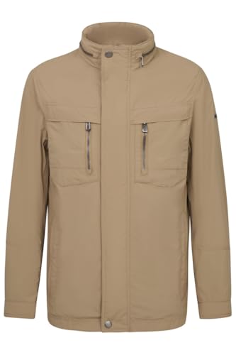 bugatti Herren Jacke wasserabweisend einrollbare Kapuze Regular Fit von bugatti