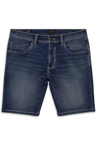 bugatti Herren Jeans-Shorts Modern Fit mit Stretch und Swingpockets bugatti Herren Jeans-Shorts Modern Fit mit Stretch und Swingpockets von bugatti