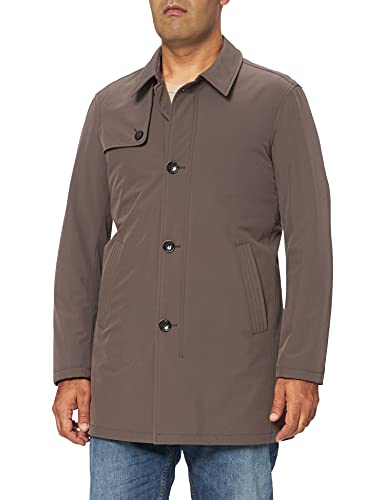 bugatti Herren Mantel Trenchcoat, Taupe, 28 von bugatti