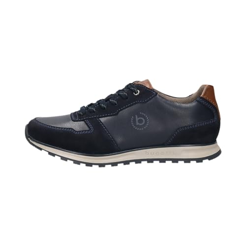 bugatti Herren Low-Top Sneaker, Männer Halbschuhe, Wechselfußbett,schnürer,straßenschuhe,Strassenschuhe,Dark Blue/Dark Blue (4141),44 EU / 9.5 UK bugatti Herren Low-Top Sneaker, Männer Halbschuhe, Wechselfußbett,schnürer,straßenschuhe,Strassenschuhe,Dark Blue/Dark Blue (4141),44 EU / 9.5 UK von bugatti