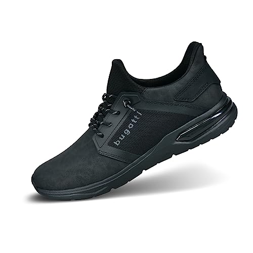 bugatti Herren Nubia Sneaker, schwarz, 44 EU von bugatti