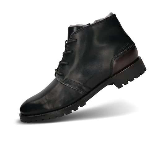 bugatti Herren Paule Schnürhalbschuhe, Black, 44 EU von bugatti