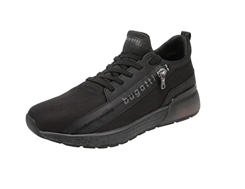 Bugatti Herren Plasma Sneaker, 1000 Schwarz, 44 EU von bugatti