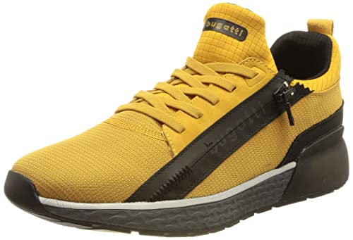 bugatti Herren Plasma Sneaker, Yellow, 42 EU von bugatti