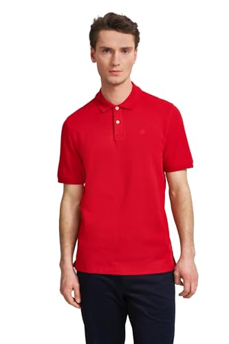 bugatti Herren Poloshirt Modern Fit Premium Cotton Basic Polo Kurzarm Baumwolle von bugatti