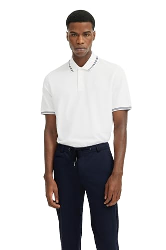 bugatti Herren Poloshirt Basic Kurzarm Modern Fit von bugatti
