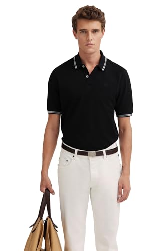 bugatti Herren Poloshirt Basic Kurzarm Modern Fit von bugatti