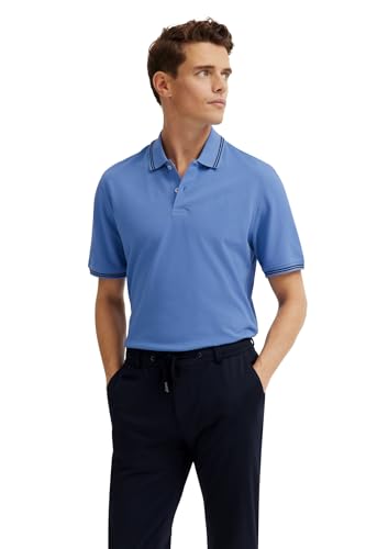 bugatti Herren Poloshirt Basic Kurzarm Modern Fit von bugatti