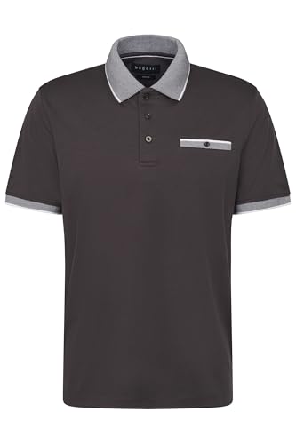 bugatti Herren Poloshirt Brusttasche Kurzarm Modern Fit von bugatti