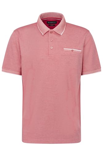 bugatti Herren Poloshirt Brusttasche Kurzarm Modern Fit von bugatti