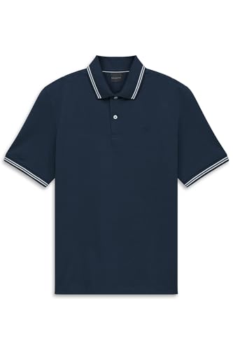 bugatti Herren Poloshirt Modern Fit aus Baumwolle mit Polokragen von bugatti