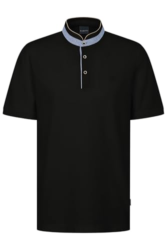 bugatti Herren Poloshirt Stehkragen Basic Kurzarm Modern Fit von bugatti