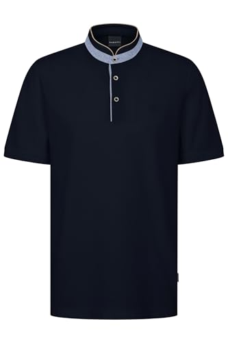 bugatti Herren Poloshirt Stehkragen Basic Kurzarm Modern Fit von bugatti