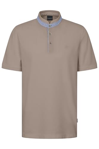 bugatti Herren Poloshirt Stehkragen Basic Kurzarm Modern Fit von bugatti