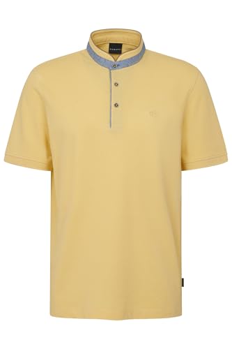 bugatti Herren Poloshirt Stehkragen Basic Kurzarm Modern Fit von bugatti