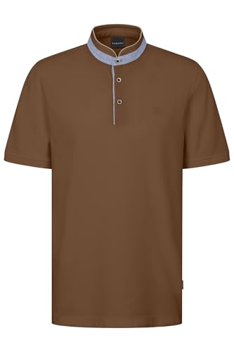 bugatti Herren Poloshirt Stehkragen Basic Kurzarm Modern Fit von bugatti