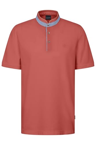 bugatti Herren Poloshirt Stehkragen Basic Kurzarm Modern Fit von bugatti