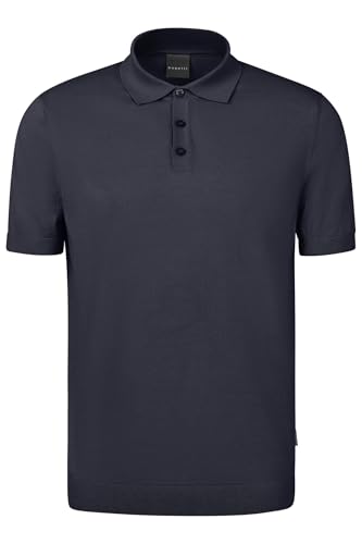bugatti Herren Poloshirt Strick Kurzarm Regular Fit von bugatti
