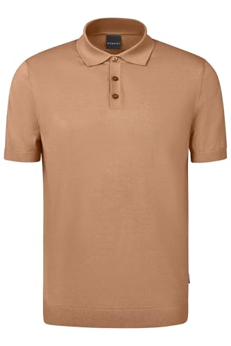 bugatti Herren Poloshirt Strick Kurzarm Regular Fit von bugatti