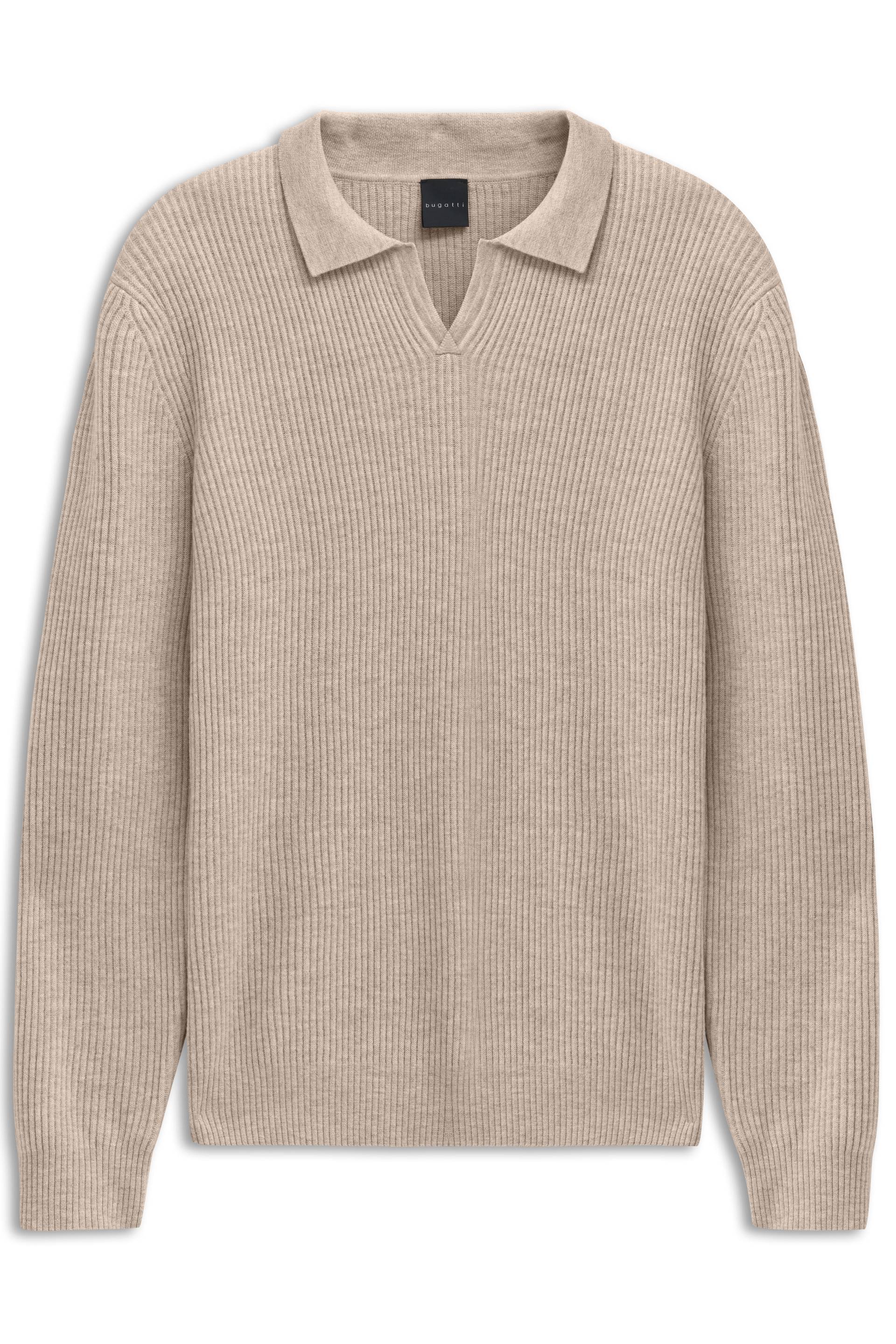 bugatti - Herren Pullover 1/1 Arm beige - Gr. - XXL von bugatti