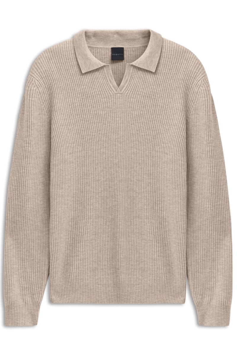 bugatti - Herren Pullover 1/1 Arm beige - Gr. - XXL von bugatti