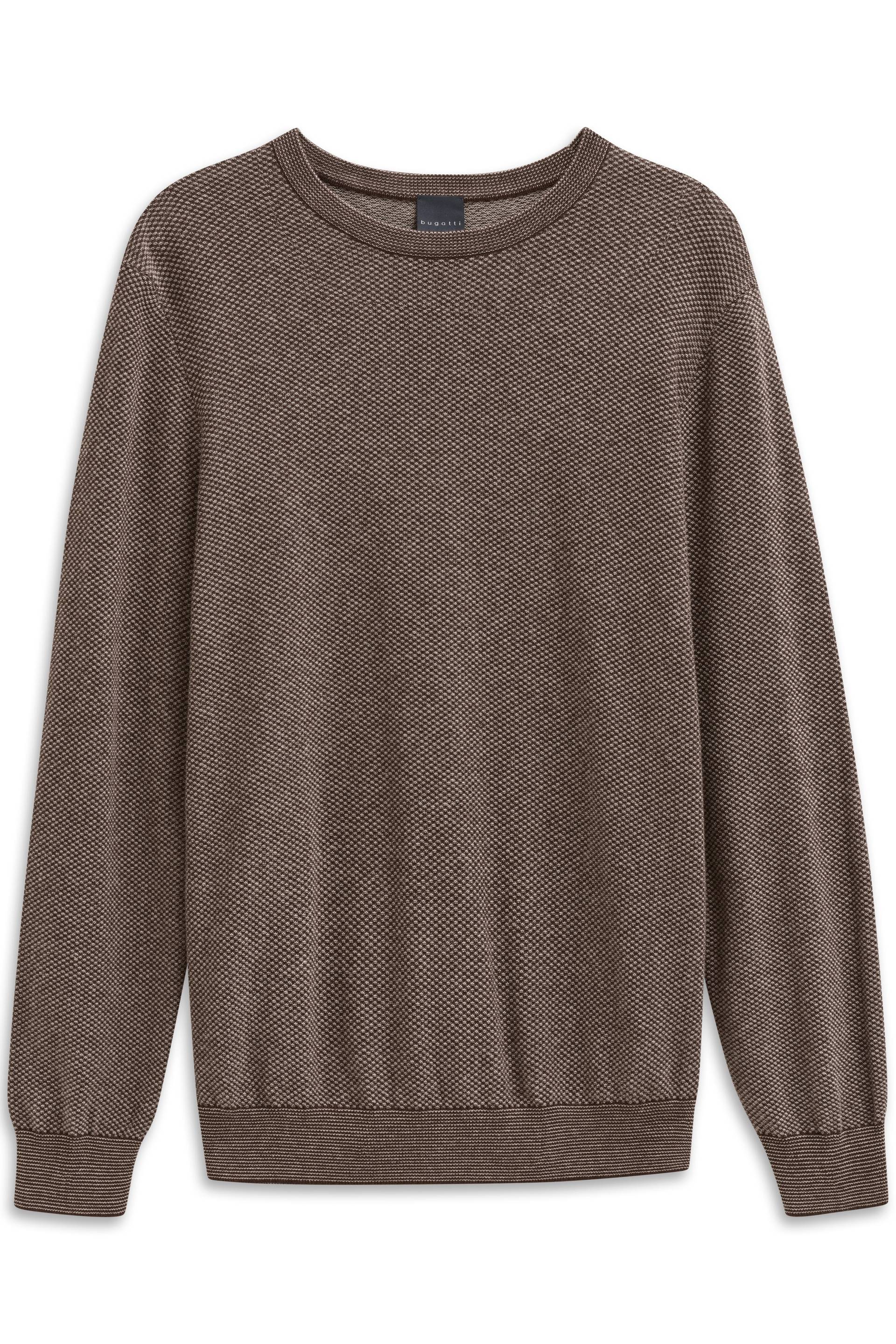 bugatti - Herren Pullover 1/1 Arm brombeere - Gr. - L von bugatti