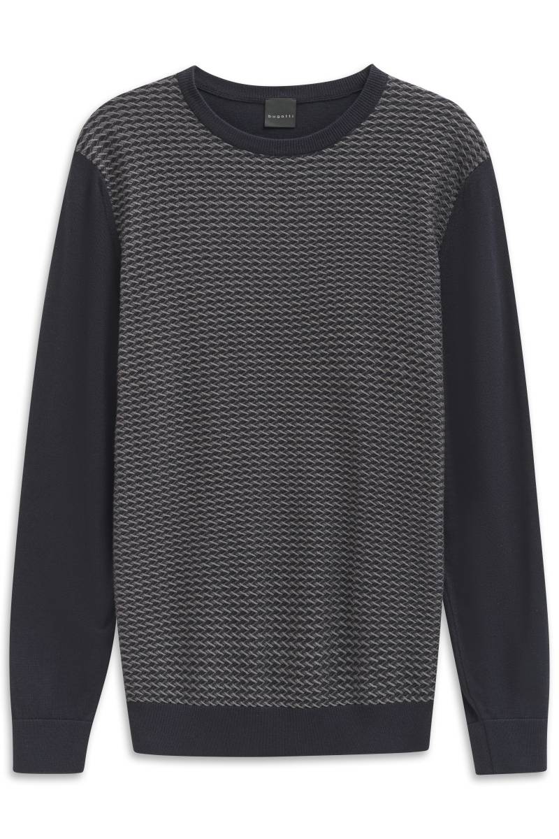 bugatti - Herren Pullover 1/1 Arm dunkelgrau - Gr. - XXL von bugatti