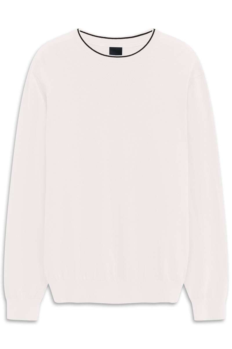 bugatti - Herren Pullover 1/1 Arm ecru - Gr. - L von bugatti