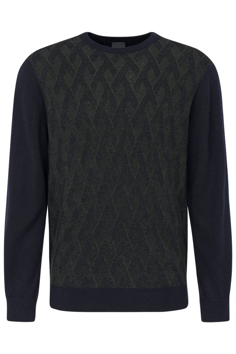 bugatti - Herren Pullover 1/1 Arm oliv - Gr. - L von bugatti