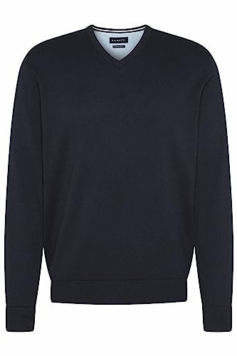 bugatti Herren 7300-95510 Pullover V-Ausschnitt, Marine-390, M EU von bugatti