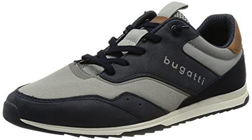 Bugatti Herren Riptide Sneaker, Dark Blue Grey, 40 EU von bugatti