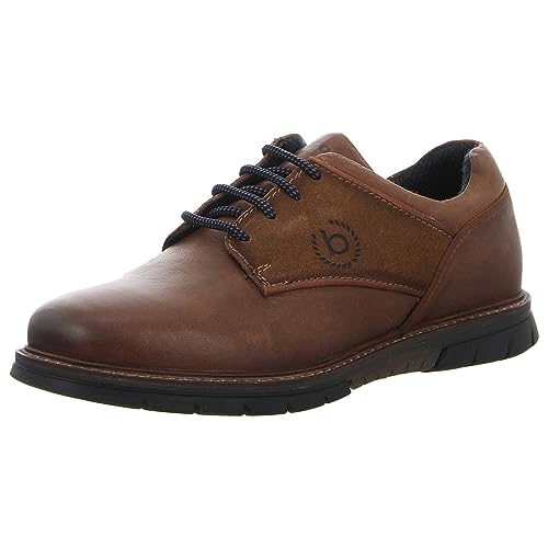 bugatti Herren Sammy Comfort Schnürhalbschuhe, Cognac, 42 EU von bugatti