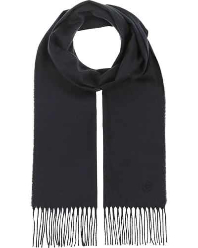 bugatti Herren Schal einfarbig - 30 x 180 cm - weicher Winterschal für kalte Tage von bugatti