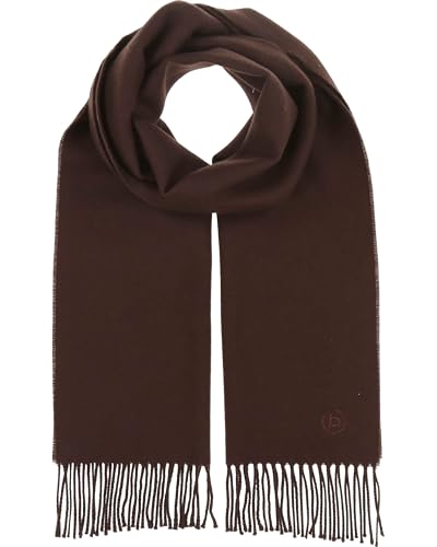 bugatti Herren Schal einfarbig - 33 x 180 cm - Winterschal aus 100% Wolle von bugatti