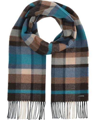 bugatti Herren Schal kariert - 33 x 180 cm - Winterschal aus 100% Wolle von bugatti