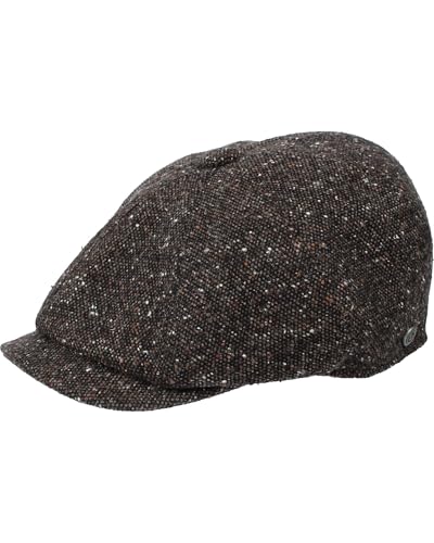 bugatti Herren Schirmmütze mit britischem Flair - Schiebermütze in Wollmischung - Größe 55-62 von bugatti