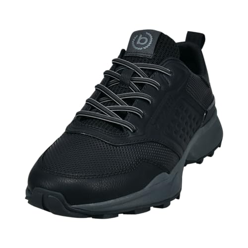 bugatti Herren Schlupfstiefel, Männer Stiefel Kaltfutter,Strassenschuhe,Schnuerung,lace-up Shoes,Low-tie,Flacher Absatz,schwarz (1000),46 EU/EU UK von bugatti