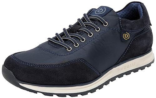 bugatti Herren Schnürer Sneaker, Blue, 40 EU von bugatti